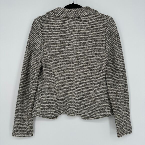 Banana Republic Womens Tweed Boucle Blazer Jacket Size 6 Old Money Office Dressy - Picture 2 of 9